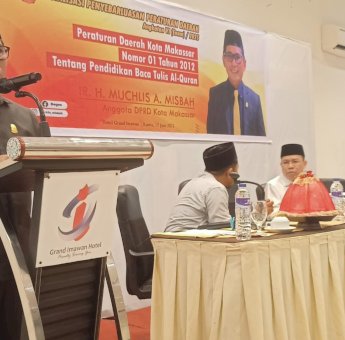 Muchlis Misbah Minta Pemkot Makassar Segera Terbitkan Perwali Baca Tulis Al-Quran