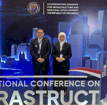 Dibuka Presiden, Wali Kota dan Wawali Makassar Kompak Ikuti Konferensi Infrastruktur Internasional 2025