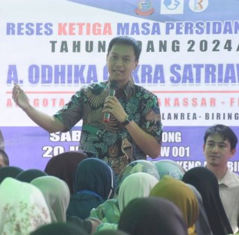 Reses di Biringkanaya, Odhika Cakra Tampung Aspirasi Soal Perbaikan Sarana Pendidikan