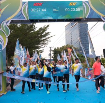 Gaungkan Spirit Ramah Lingkungan, PLN Mobile Run 2025 Sukses Digelar di Kota Makassar