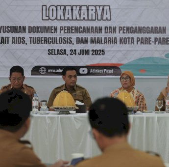 Wakil Wali Kota Parepare Buka Lokakarya Perencanaan Penanggulangan AIDS, TBC, dan Malaria