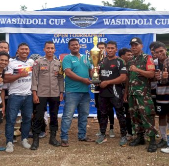 Kaompu Napa FC Juarai Wasindoli Cup 2025, Festival Budaya Kadiye Digelar Meriah