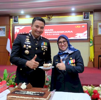 Husniah: 79 Tahun Bhayangkara, Polres Gowa Berhasil Jaga Keamanan Daerah