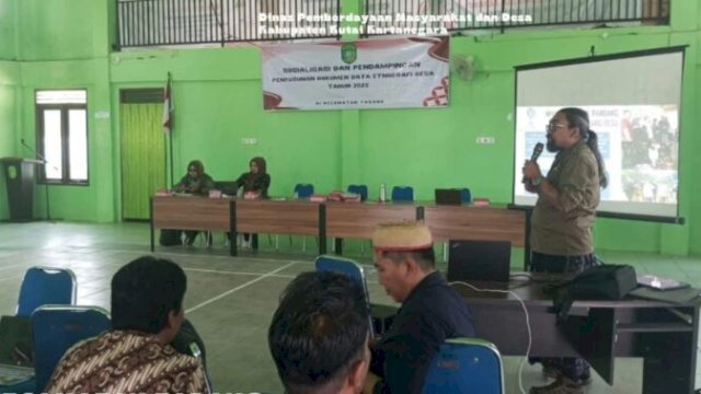 Pendampingan Penyusunan Dokumen Etnografi untuk Pengakuan Masyarakat Hukum Adat di Kecamatan Tabang. [IST]