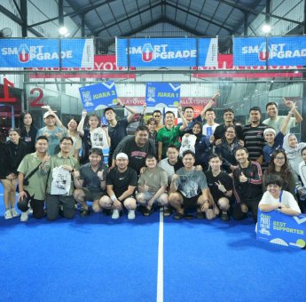 Kalla Toyota Fasilitasi Komunitas Olahraga Padel di Makassar