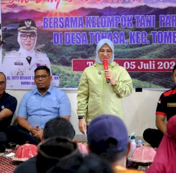 Bupati Gowa Janji Petani Tombolopao akan Terdistribusi Pupuk Hingga Bibit Gratis