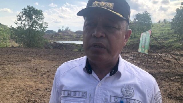 Camat Samboja, Kukar, Damsik. [Foto.Redaksi/Republiknews.co.id]