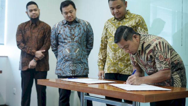 Ket: Wali Kota Parepare, Tasming Hamid teken MoU