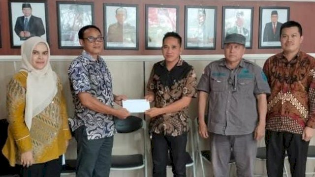 Suasana usai Tes Penyaringan 7 Perangkat Desa di Kukar. (IST)