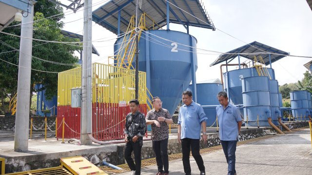 Ket: Rencana Kerja Sama PAM Tirta Karajae dengan PT Lesso