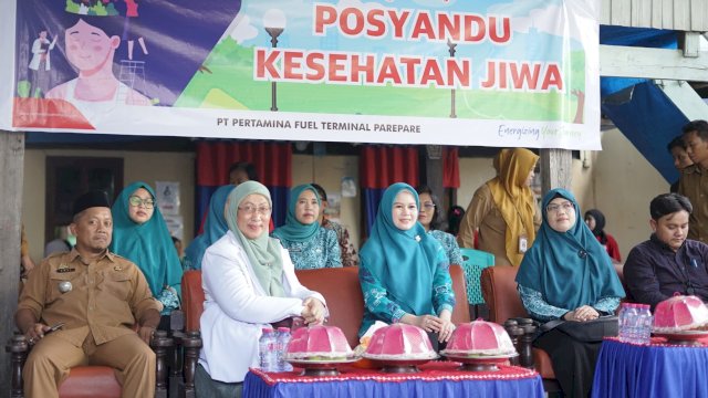 Ket: PKK Parepare Hadiri Launcing Posyandu Kesehatan Jiwa