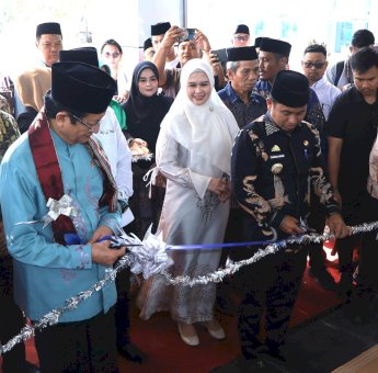 Wali Kota Parepare Tasming Hamid Dampingi Menag RI Resmikan Laboratorium Terpadu di IAIN