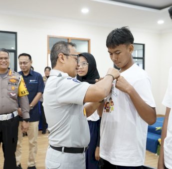 Hari Anak Nasional 2025, Jasa Raharja Kalsel Cetak Ratusan Pelajar sebagai Duta Keselamatan Lalu Lintas