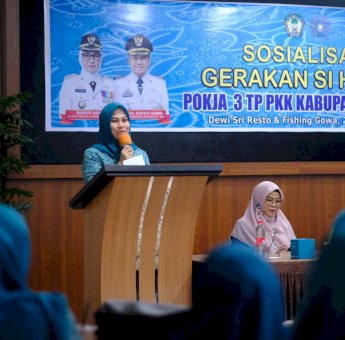 Maksimalkan Pengelolaan Sampah di Kecamatan, PKK Gowa Massif Kenalkan Si Hijau