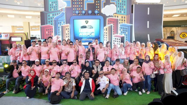 AVOCE Celebes saat melaksanakan Jambore dan Bakti Sosial pada 26 hingga 27 Juli 2025, di Trans Studio Mall Makassar. (Dok. Kalla Toyota) 