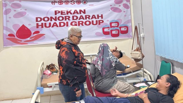 Huadi Group sukses menggelar kegiatan Pekan Donor Darah selama lima hari berturut-turut di lingkungan perusahaan. (Foto: Istimewa)