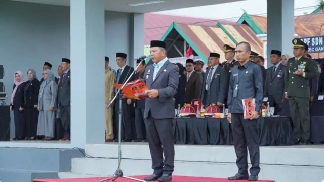 Suasana peringatan Harkitnas 2025 lingkup Pemkab Bulukumba. [IST]