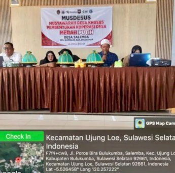 Koperasi Merah Putih Tuntas Terbentuk di Seluruh Desa dan Kelurahan Bulukumba