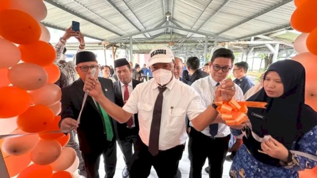 Bupati Bulukumba, Andi Muchtar Ali Yusuf saat meresmikan ruang Tulip RSUD Andi Sultan Daeng Radja. [IST]