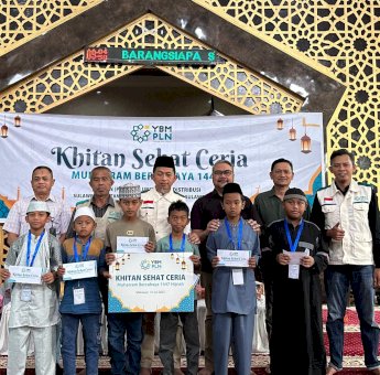 Wujud Nyata PLN untuk Rakyat, PLN Gelar Khitan Sehat Ceria di Bulan Muharram