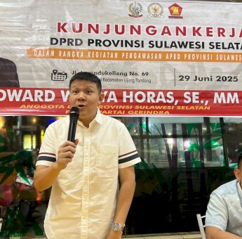 Edward Horas Elaborasi Permasalahan Terkait Pelaksanaan APBD di Kelurahan Losari