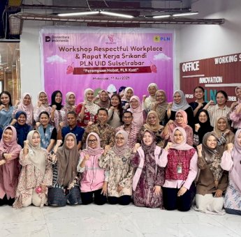 Srikandi PLN UID Sulselrabar Bangun Budaya Kerja Inklusif Lewat Workshop Respectful Workplace