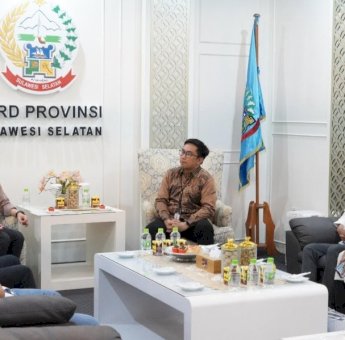 Bahas Sinergi Penguatan Regulasi Ekonomi, Ketua DPRD Sulsel Terima Audiensi Kanwil VI KPPU