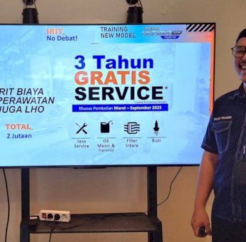 Beli Yamaha Gear Ultima 125 Hybrid, PT SJAM Siapkan Gratis Sparepart dan Servis Hingga 3 Tahun