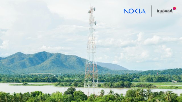 Indosat melakukan kolaborasi dengan Nokia melalui Nokia Energy Efficiency berkomitmen untuk mendorong keberlanjutan dengan mengurangi emisi kargo. (Dok. Indosat) 