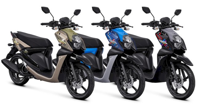 Yamaha kembali mempertegas identitas skutik petualang andalannya dengan memberikan penyegaran berupa warna dan grafis terbaru untuk Yamaha X-Ride 125. (Foto: Istimewa)