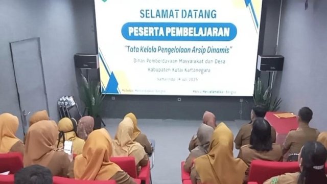 Kegiatan Kunjungan DPMD Kukar ke Diarpus Kaltim. (Istimewa)