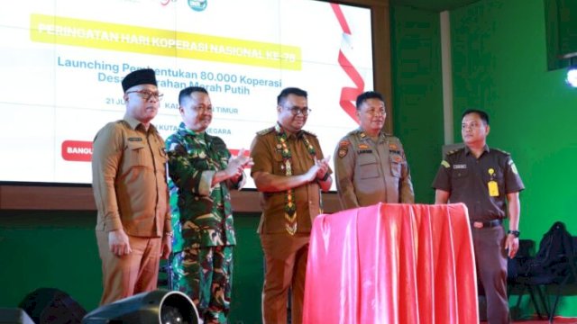 Launching Koperasi Desa/Kelurahan (Kopdes) di Muara Badak. (IST)