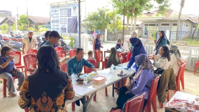 Aktivitas posbindu PTM Desa Loa Duri Ulu. (IST)