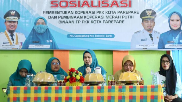 Ket: Kegiatan Sosialisasi di Kelurahan Cappa Galung 