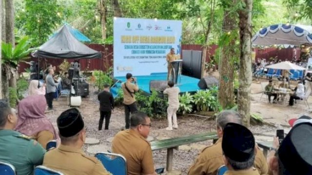 Kegiatan Launching Desa Ekosistem Keuangan Inklusif (EKI). [Foto.ist]