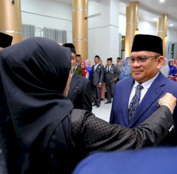 203 ASN Pemkab Gowa Terima Anugerah Satyalancana Karya Satya