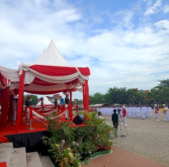 Paskibraka Gowa Berhasil Kibarkan Bendera di Upacara HUT RI, Husniah: Terima Kasih