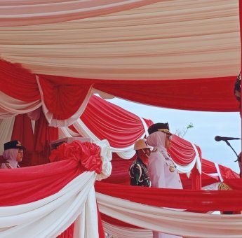 Pelaksanaan Detik-Detik Proklamasi Kemerdekaan RI di Gowa Berlangsung Khidmat