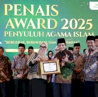 PENAIS Award 2025: Barru Raih Penghargaan, Bupati Andi Ina Tegaskan Komitmen Dukung Penyuluh Agama