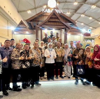 Ikon Istana Balla Lompoa dan Produk UMKM Gowa Hadir di APKASI Expo