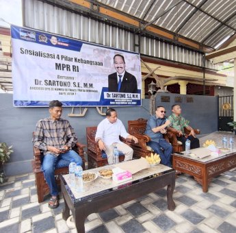 Sartono Ajak Warga Ponorogo Jaga Keutuhan NKRI Dalam Kegiatan Sosialisasi 4 Pilar Kebangsaan
