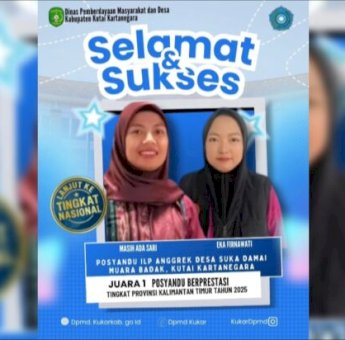DPMD Kukar Apresiasi Posyandu ILP Anggrek, Wakili Kaltim ke Tingkat Nasional