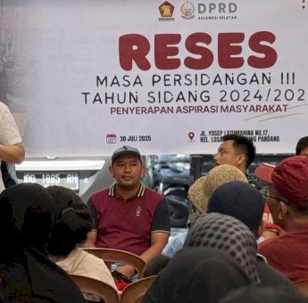 Tutup Rangkaian Reses, Edward Horas Sambangi Konstituennya di Kelurahan Losari