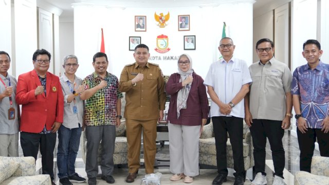 Komunitas Gusung Tallasa Community (Gustalcom) saat melakukan audiensi dengan Wali Kota Makassar, Munafri Arifuddin, Selasa (5/8/2025). (Foto: Istimewa)