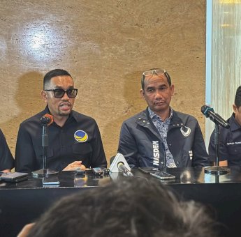 Hadir di Lokasi Rakernas, NasDem Bantah Bupati Kolaka Timur Terjaring OTT KPK