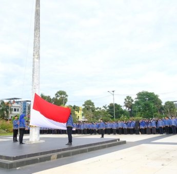 Kawasan Istana Balla Lompoa Saksi Peringatan HUT RI Ke-80 Tahun di Gowa