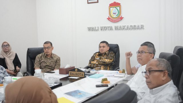 Suasana pertemuan teknis antara Pemerintah Kota Makassar dengan PT Tanamal Phinsi Properti di Balai Kota Makassar, Kamis (21/8/2025). (Foto: Istimewa)