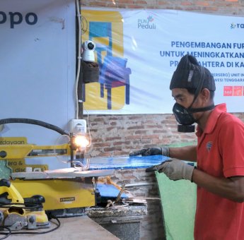 Lewat Program TJSL, PLN dan Rappo Indonesia Kelola Sampah Plastik Jadi Produk Bernilai Guna