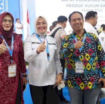Di Rakornas Produk Hukum Daerah 2025, DPRD Sulsel Dorong Perda Pro Investasi dan UMKM