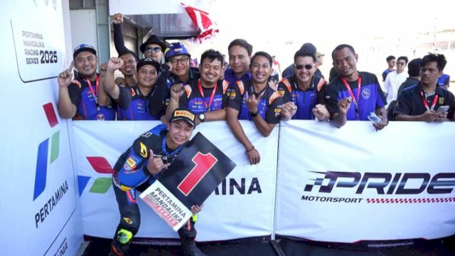 Tim Yamaha mendominasi klasemen sementara Kejuaraan Nasional Mandalika Racing Series (MRS) setelah seri ke-3 berlangsung di Mandalika International Circuit, 15-17 Agustus 2025. (Foto: Istimewa)